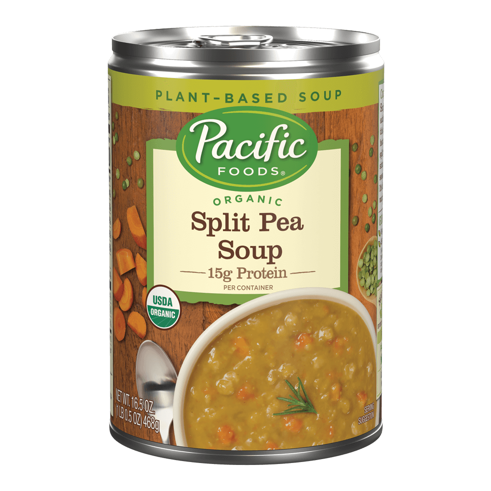 Organic Split Pea Soup 16.5oz Pacific Foods