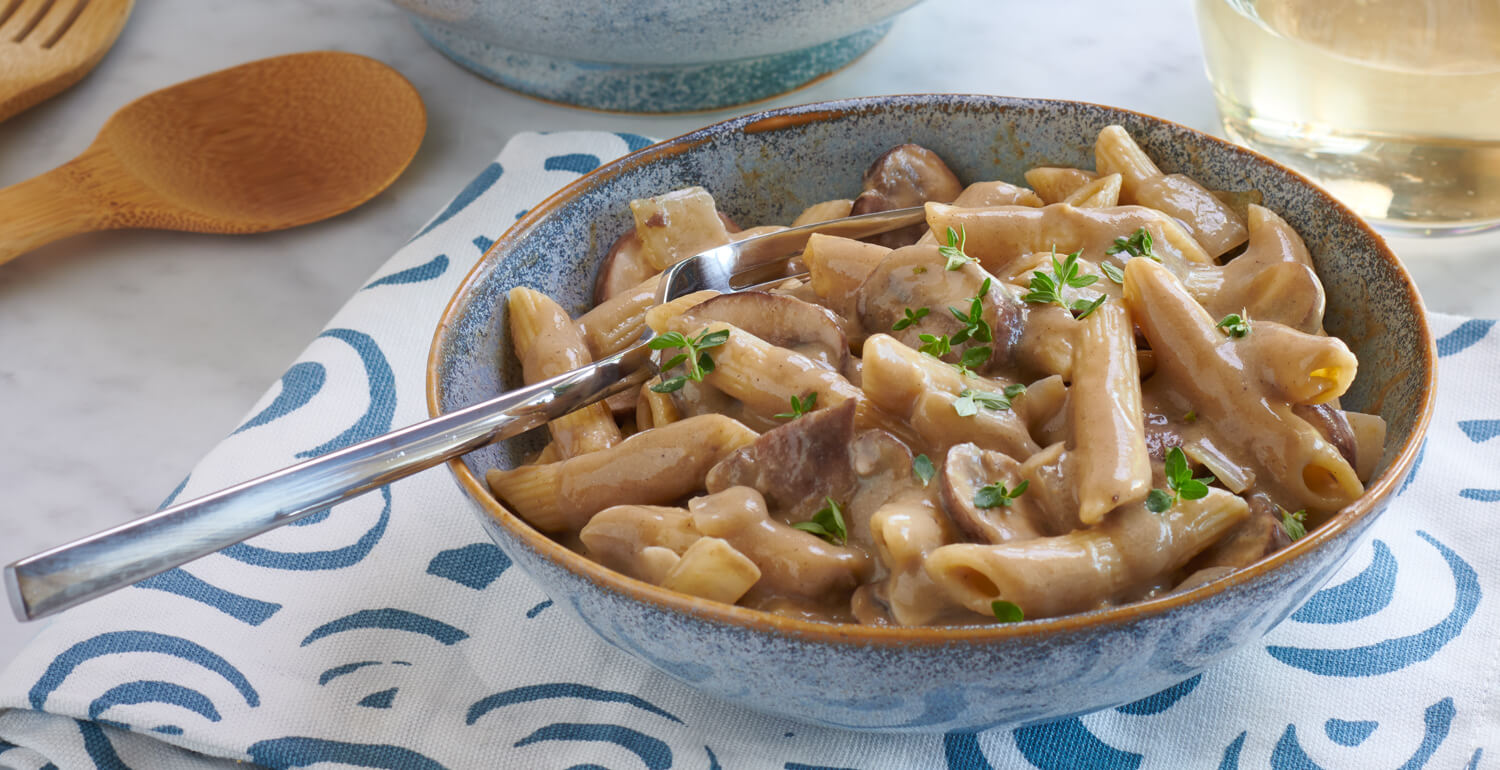 Creamy Mushroom Pasta - Pacific Foods