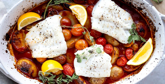 One Tray Cod Bake - Pacific Foods