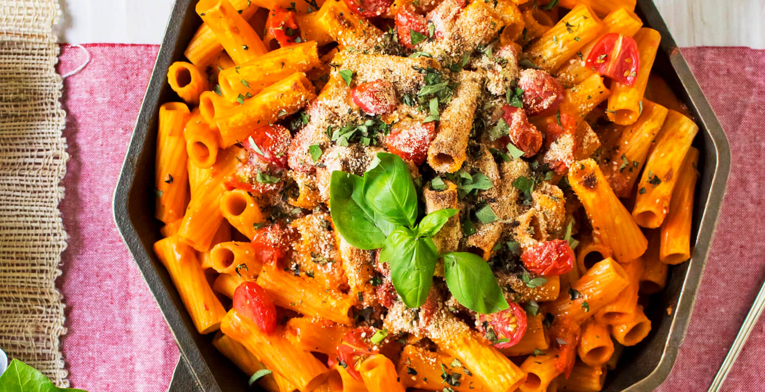 Vegan Rigatoni Bake - Pacific Foods